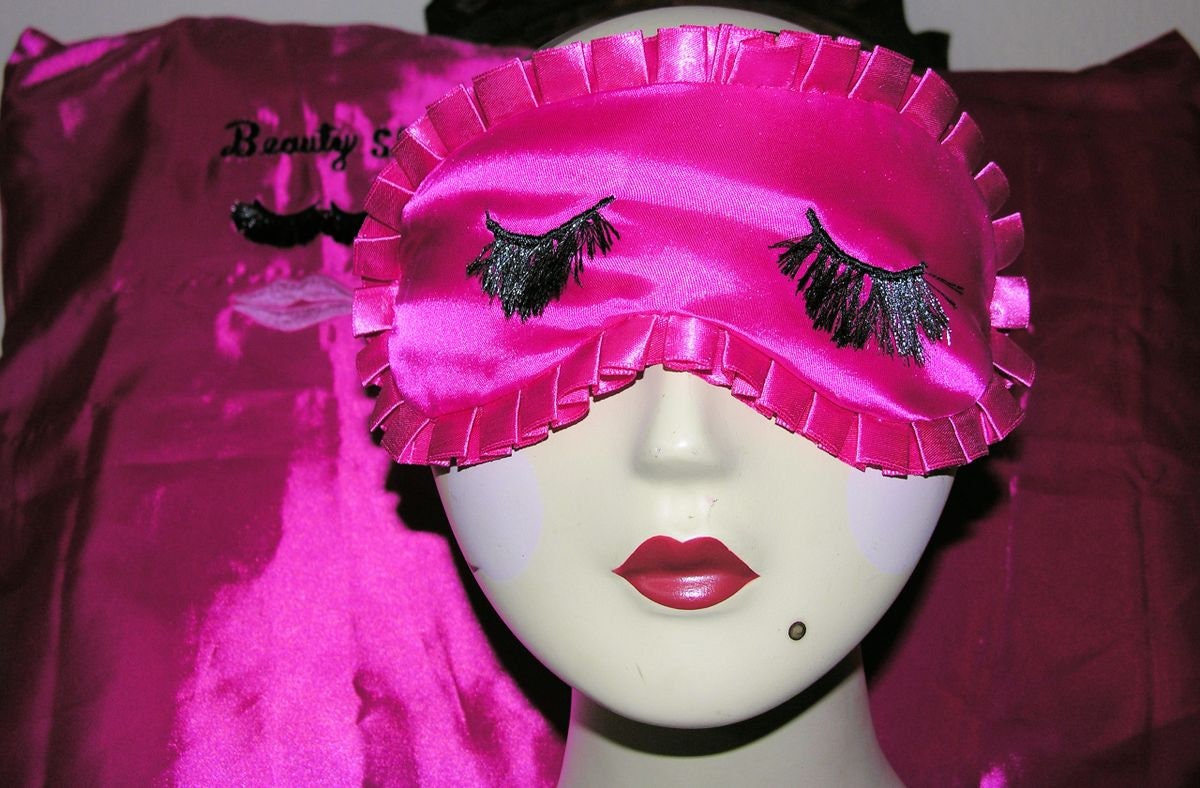 Beauty Sleep Sleep Mask and Satin Piillow case Set